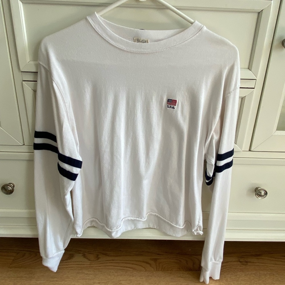 John Galt/Brandy Melville Long Sleeve USA Tee